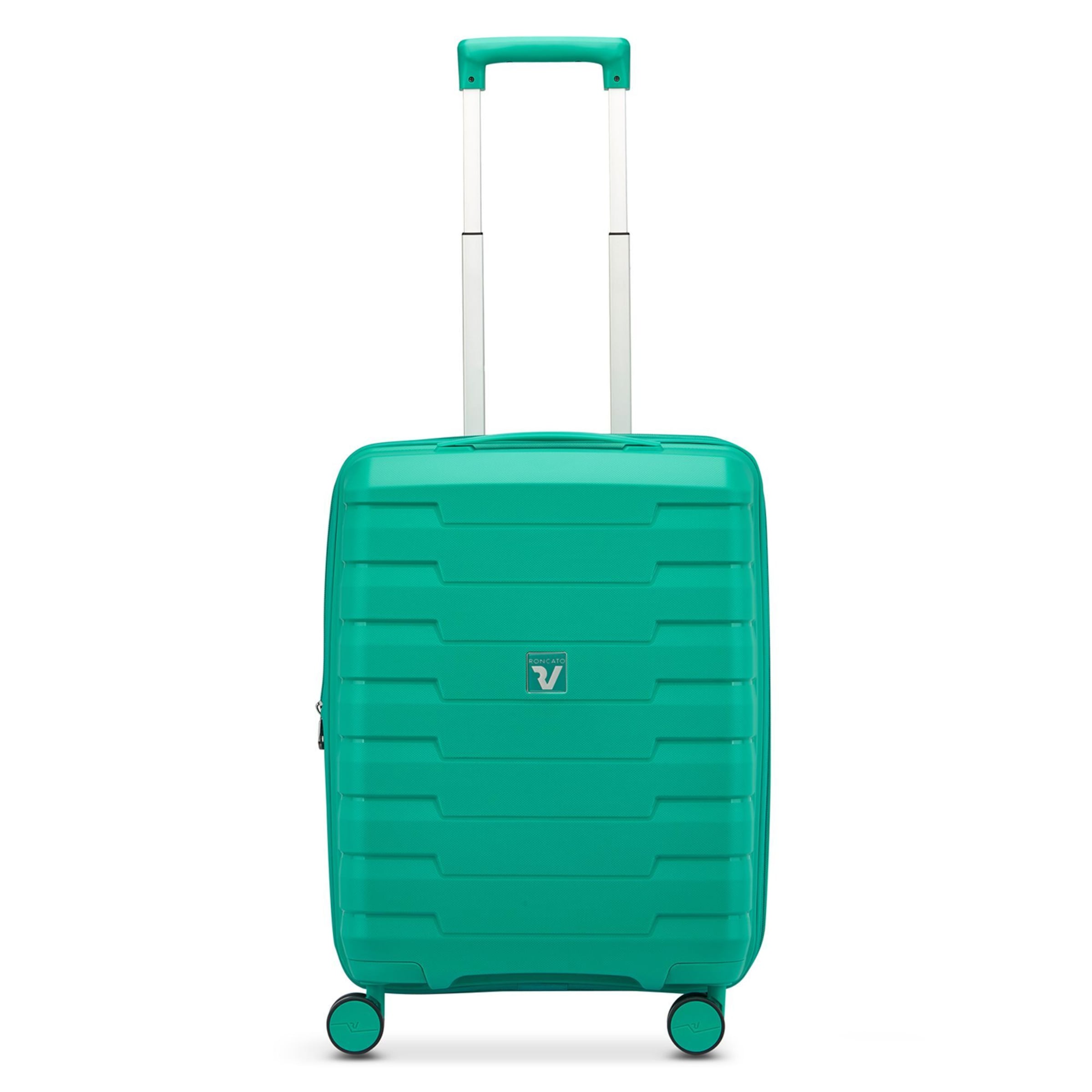 Roncato Trolley 'Skyline 2.0' in Grün: Vorderseite