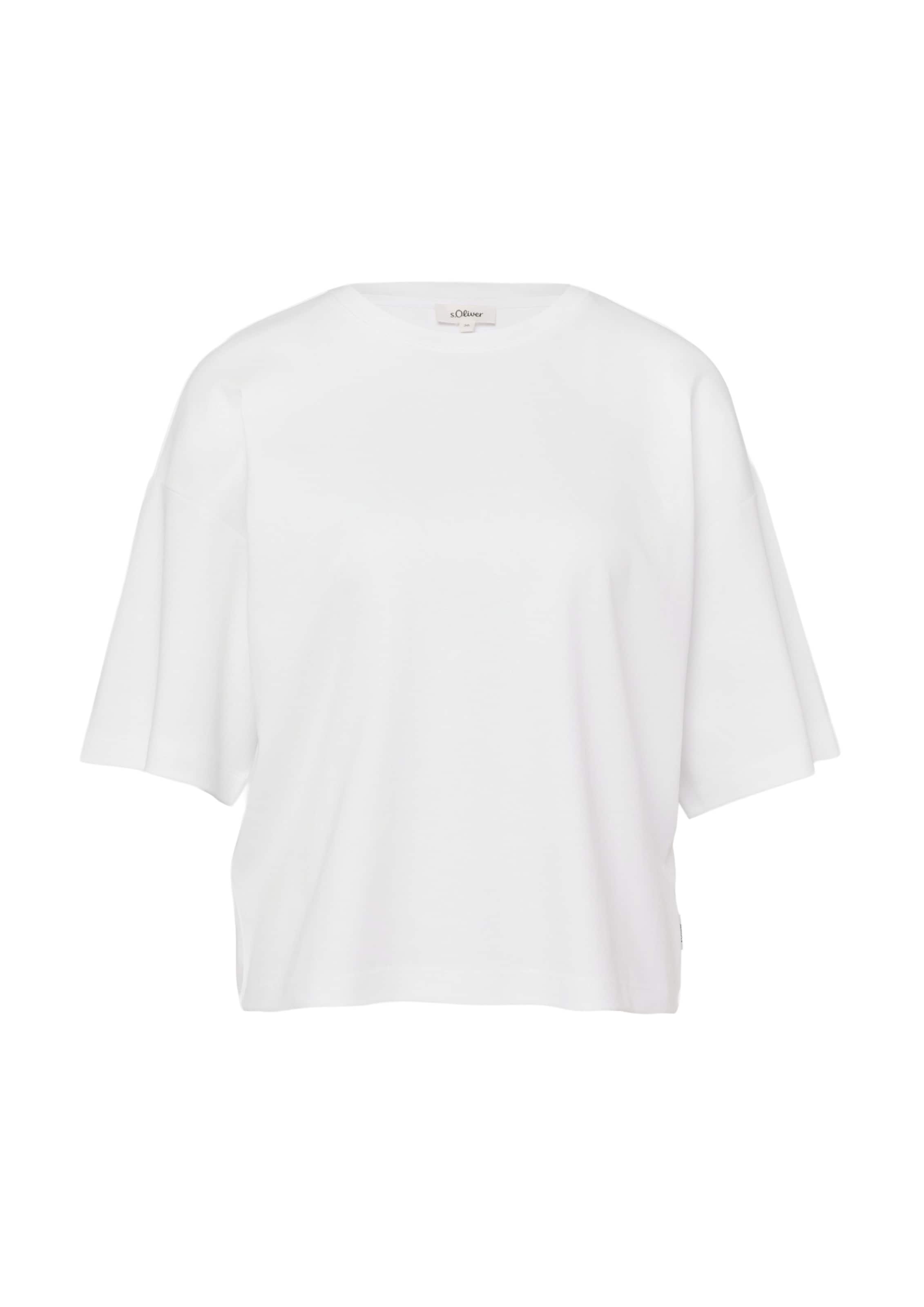 s.Oliver Shirt in White: front