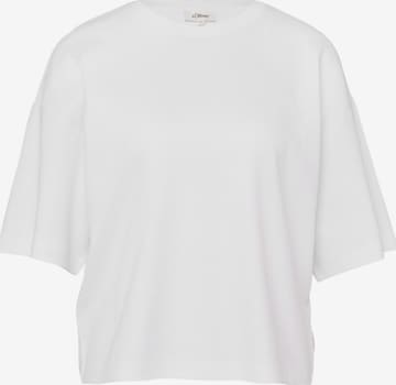s.Oliver Shirt in White: front
