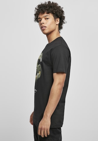 Mister Tee - Camiseta 'Money Mouth' en negro