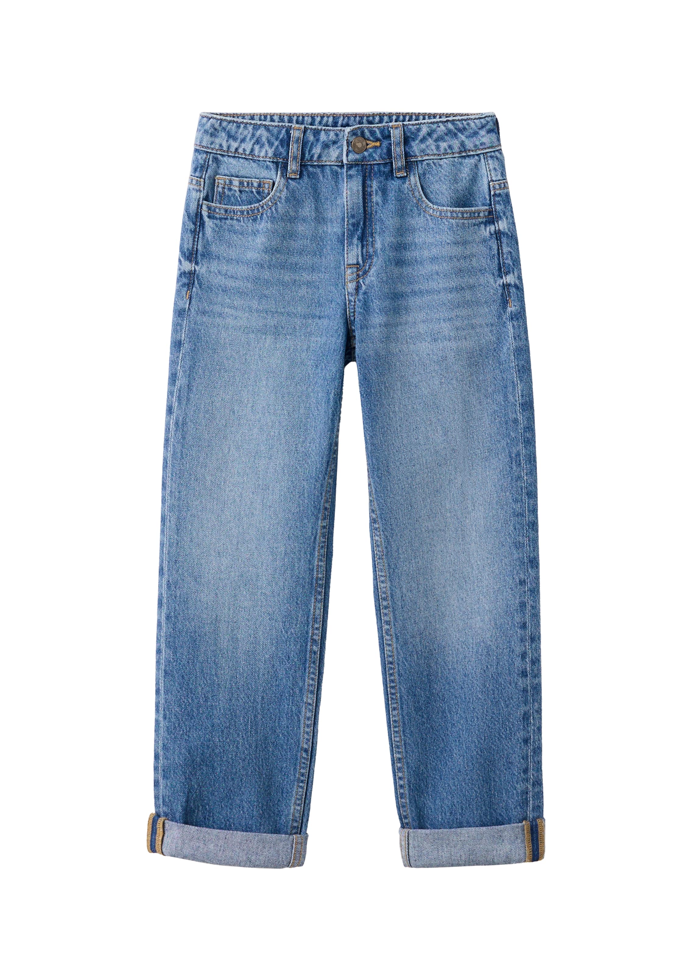 MANGO KIDS Jeans i 116 i blue denim, Produktvisning