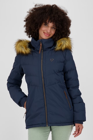 Alife and Kickin Winterjacke 'IngridAK' in Blau: predná strana