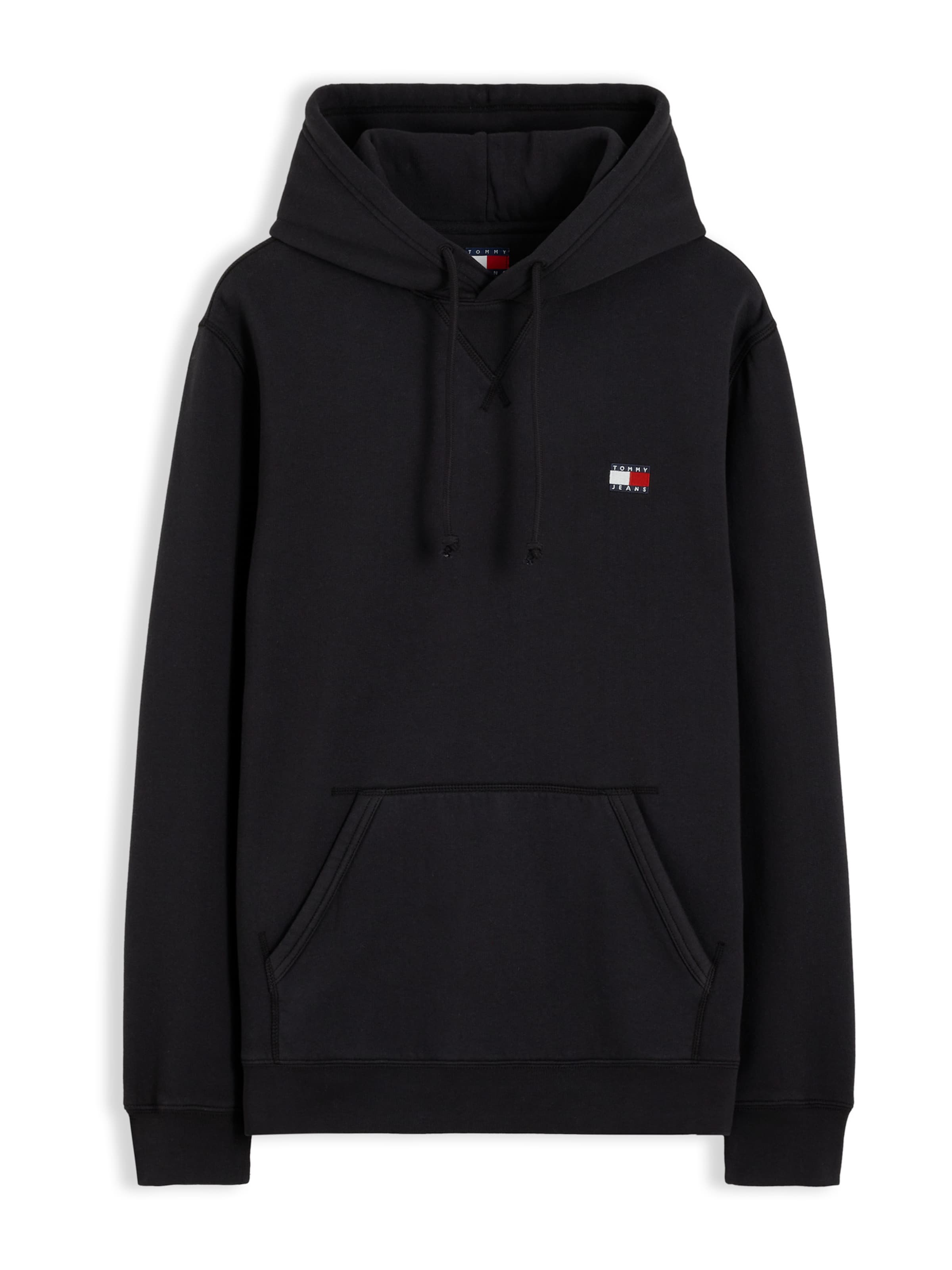 Sweat-shirt Tommy Jeans en noir : devant
