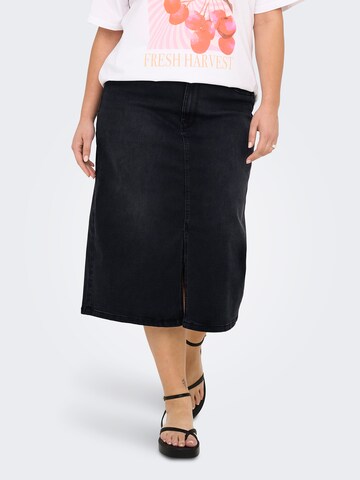 ONLY Carmakoma Skirt 'CARRose' in Black: front