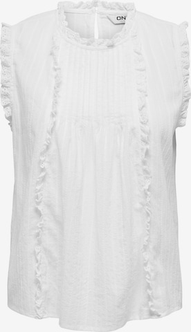 Camicia da donna 'ONLKieran' di ONLY in bianco: frontale