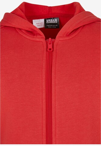 Urban Classics Sweatjacke in Rot