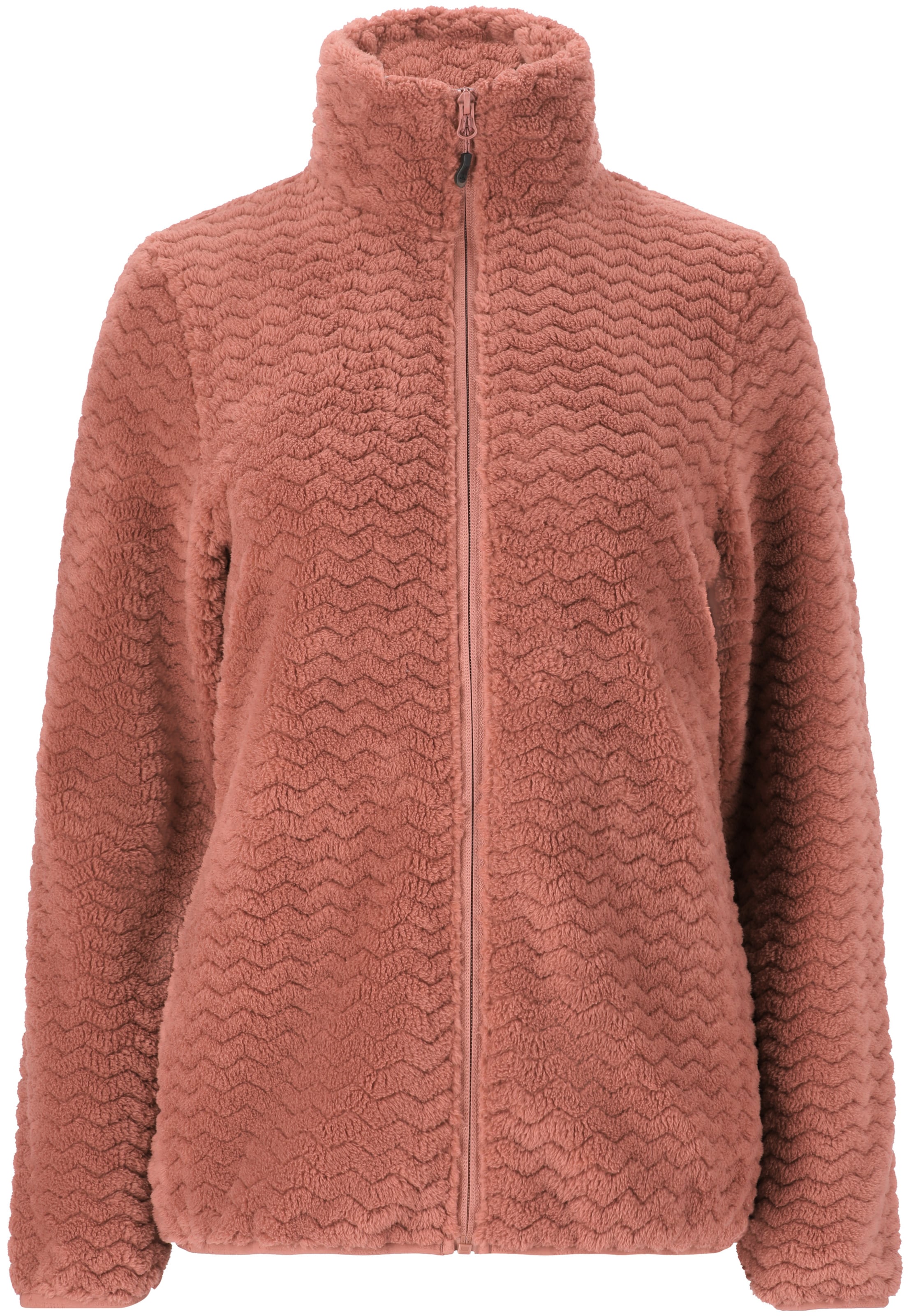 Whistler Functionele fleece jas 'Matra' in Rood: voorkant