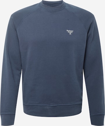 Barbour Beacon Sweatshirt in Blue: front