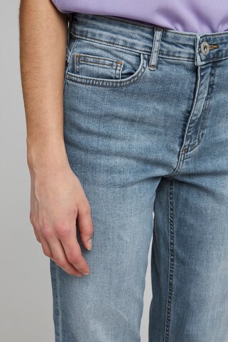 ICHI Regular Jeans 'TWIGGY RAVEN' in Blau