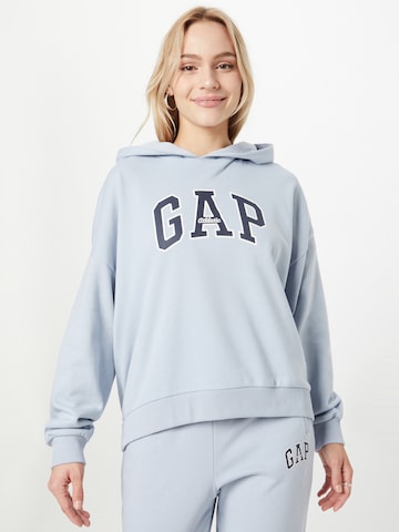 Sweat-shirt GAP en bleu : devant