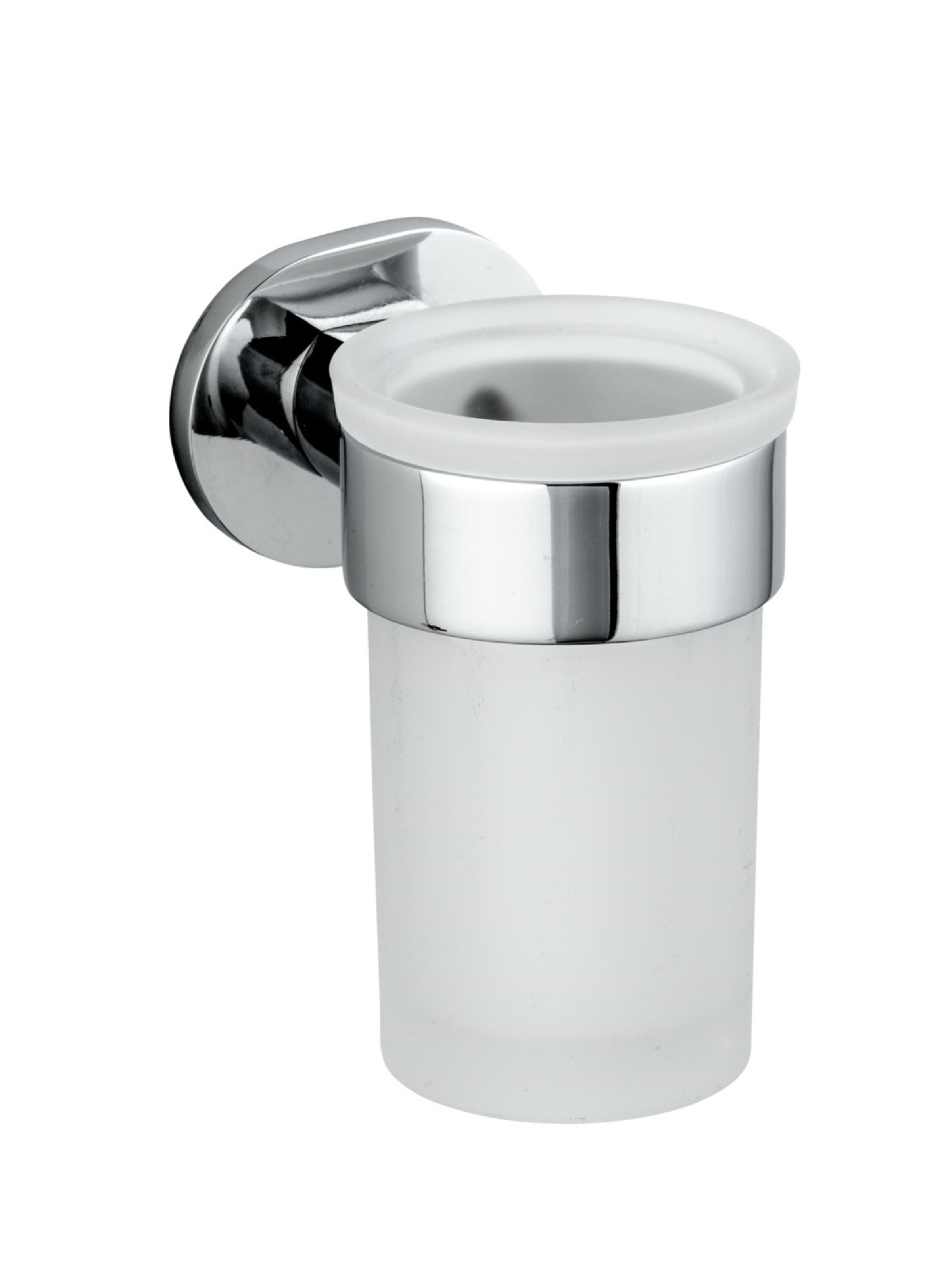 Wenko Zahnputzbecherhalter in Silber