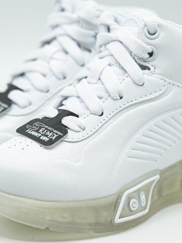 Boots da neve 'S-Lights Remix' di SKECHERS in bianco