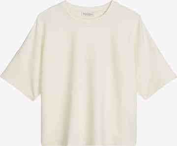 T-shirt Marc O'Polo en beige : devant