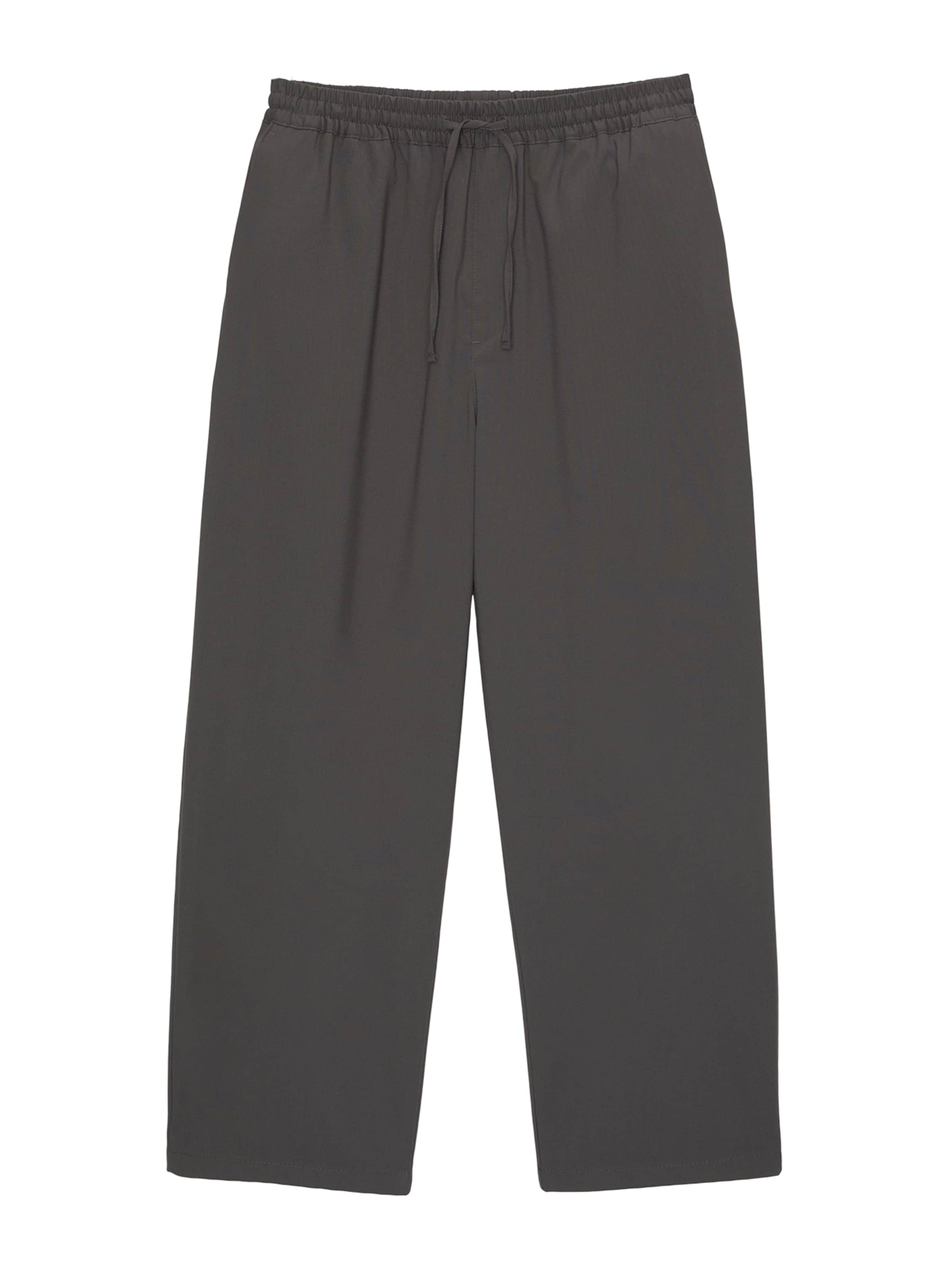 Pull&Bear Bő szár Nadrág - szürke: elől