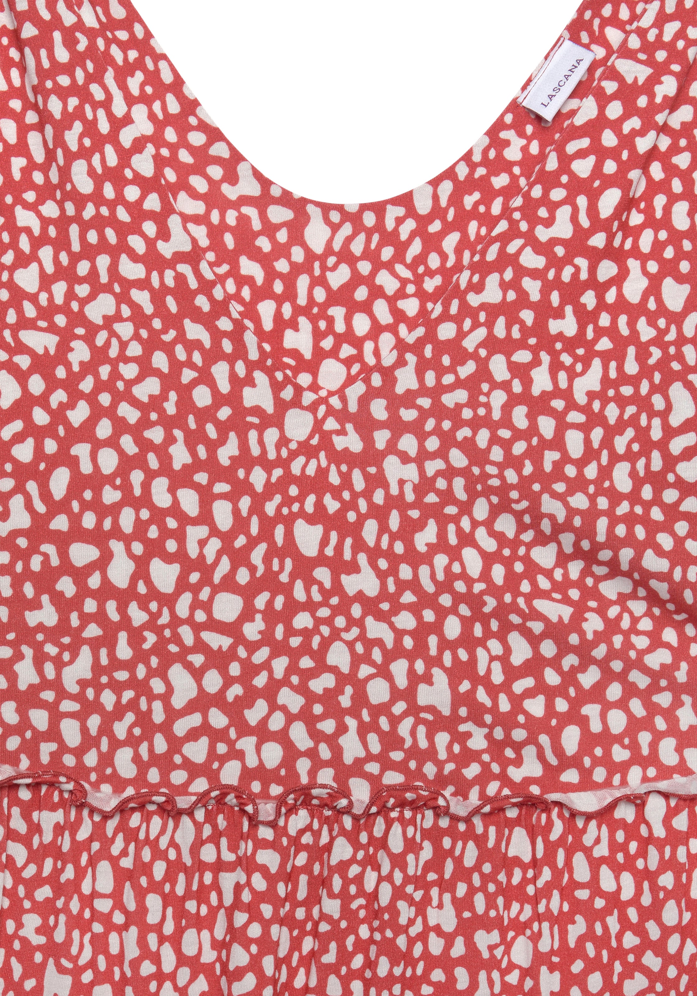 BEACH TIME Лятна рокля в червено