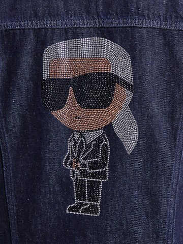 Giacca di mezza stagione 'Rhinestone' di Karl Lagerfeld in blu