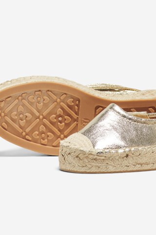 Espadrillas 'EMMA-1' di ONLY in oro