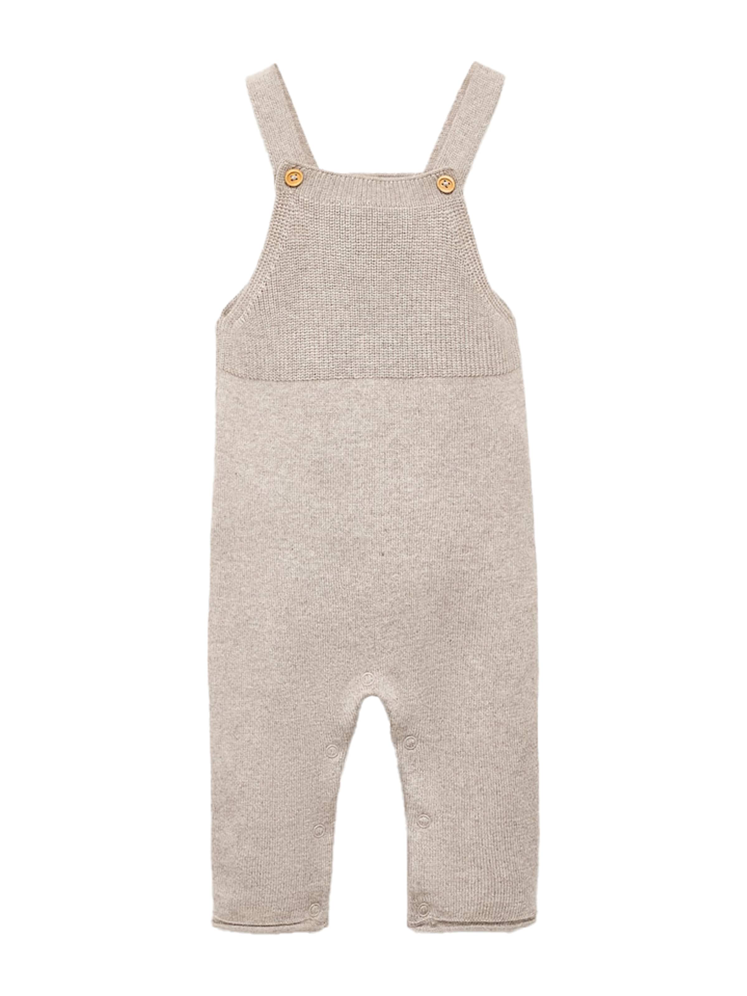 MANGO KIDS Regular Overalls 'CHESTERP' in Beige: front