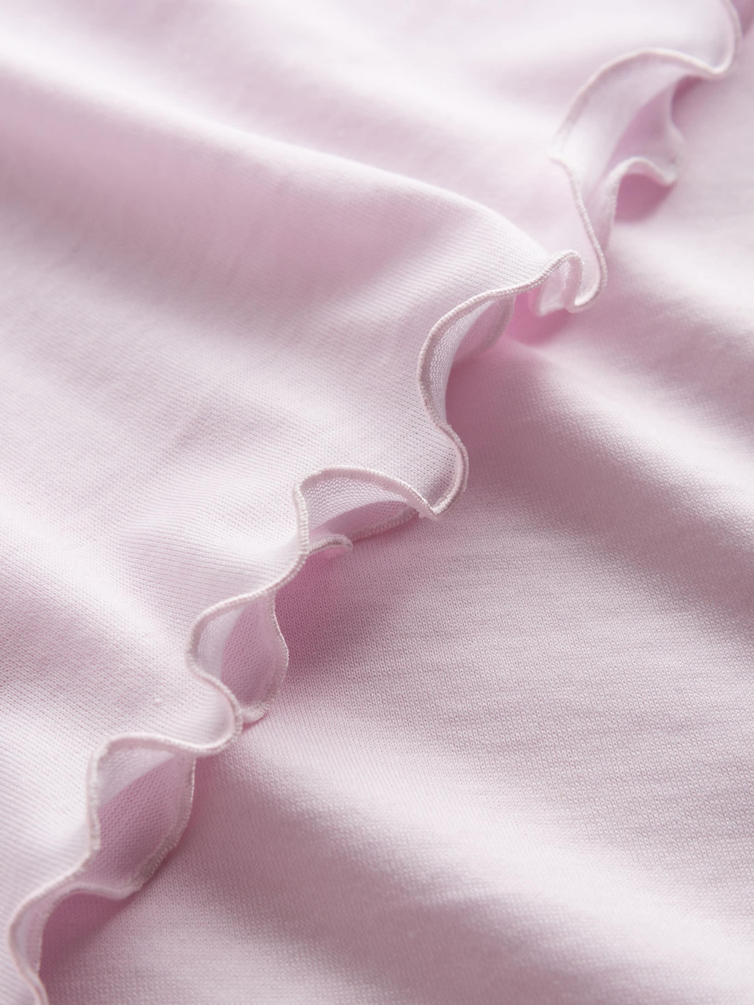 FÉRAUD PARIS Nachthemd ' Wellensaum ' in Pink