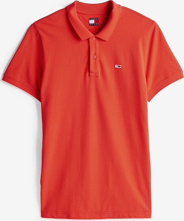 T-Shirt Tommy Jeans en rouge : devant
