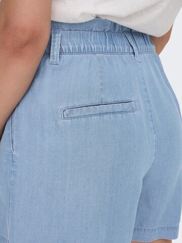 JDY Regular Shorts 'ZELDA' in Blau