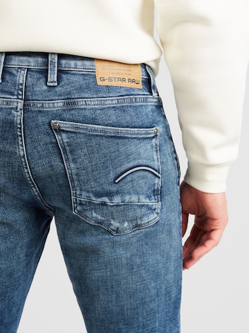 G-Star RAW - Skinny Calças de ganga em azul