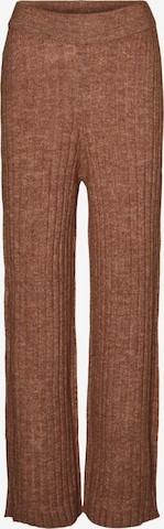 Loosefit Pantalon 'LEFILE' VERO MODA en marron : devant