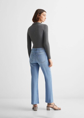 MANGO TEEN Flared Jeans 'Fantasy' in Blau