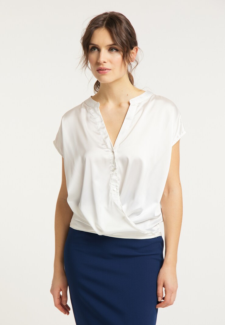 Blouses & Tunics Usha Short-sleeved blouses White