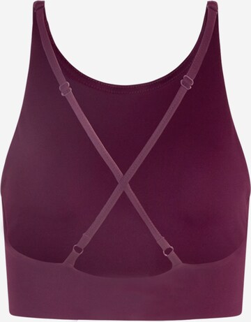Girlfriend Collective Bustier Sport bh 'TOPANGA' in Rood