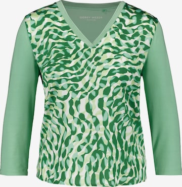 GERRY WEBER Shirt in Green: front