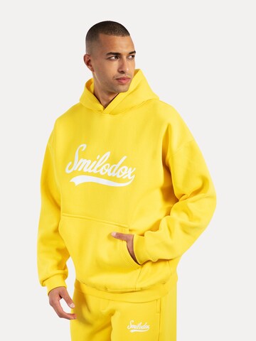 Smilodox Sweatshirt 'Lorik' in Yellow