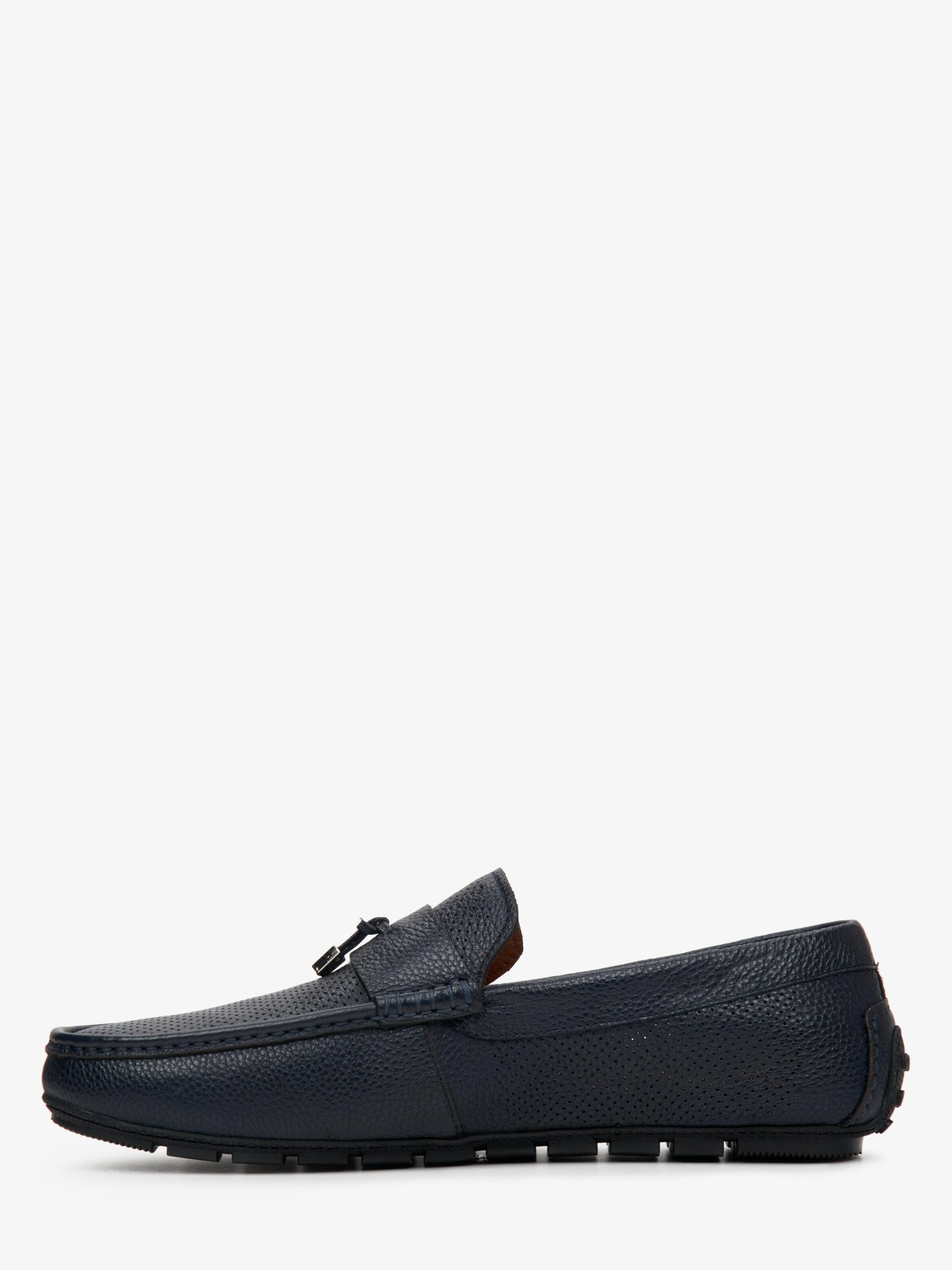 Estro Moccasin '27-83' in Blue: front