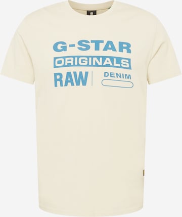 G-Star RAW Shirt in Beige: front