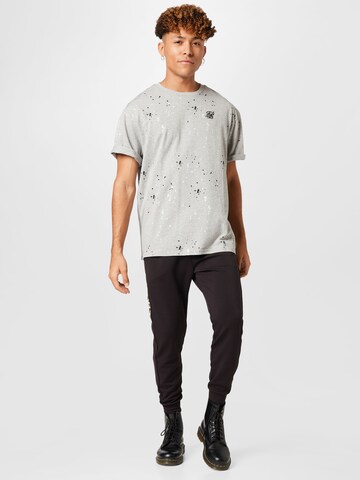 SikSilk T-Shirt in Grau