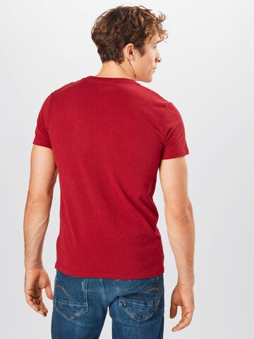 Superdry Regular Fit T-Shirt in Rot