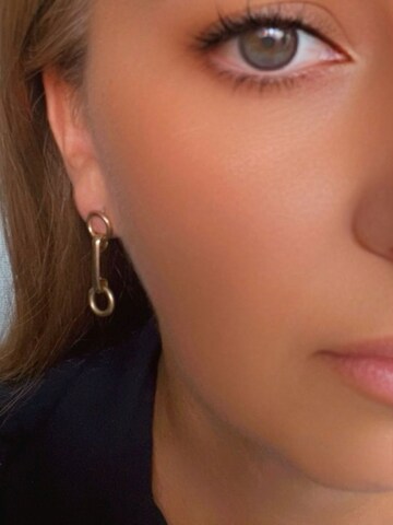 Gloria Mago Earrings '2For2' in Gold