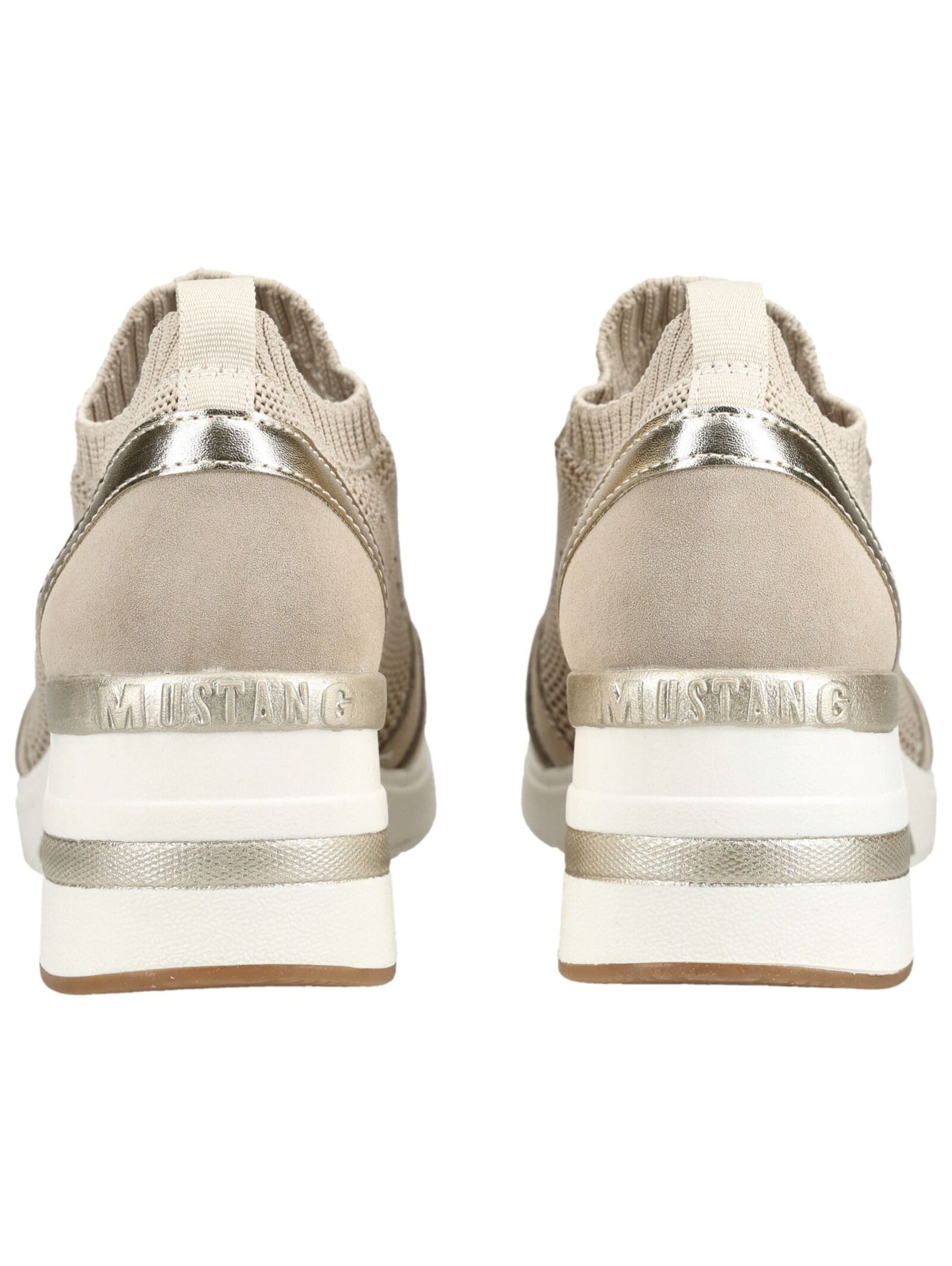 MUSTANG Platform trainers in Beige