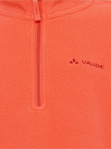 VAUDE Athletic Sweater 'Pulex' in Orange