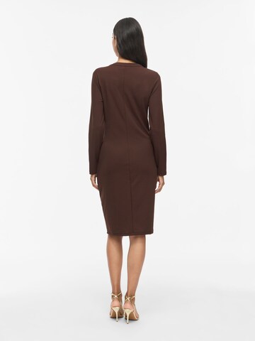 VILA Dress 'VICLARA' in Brown