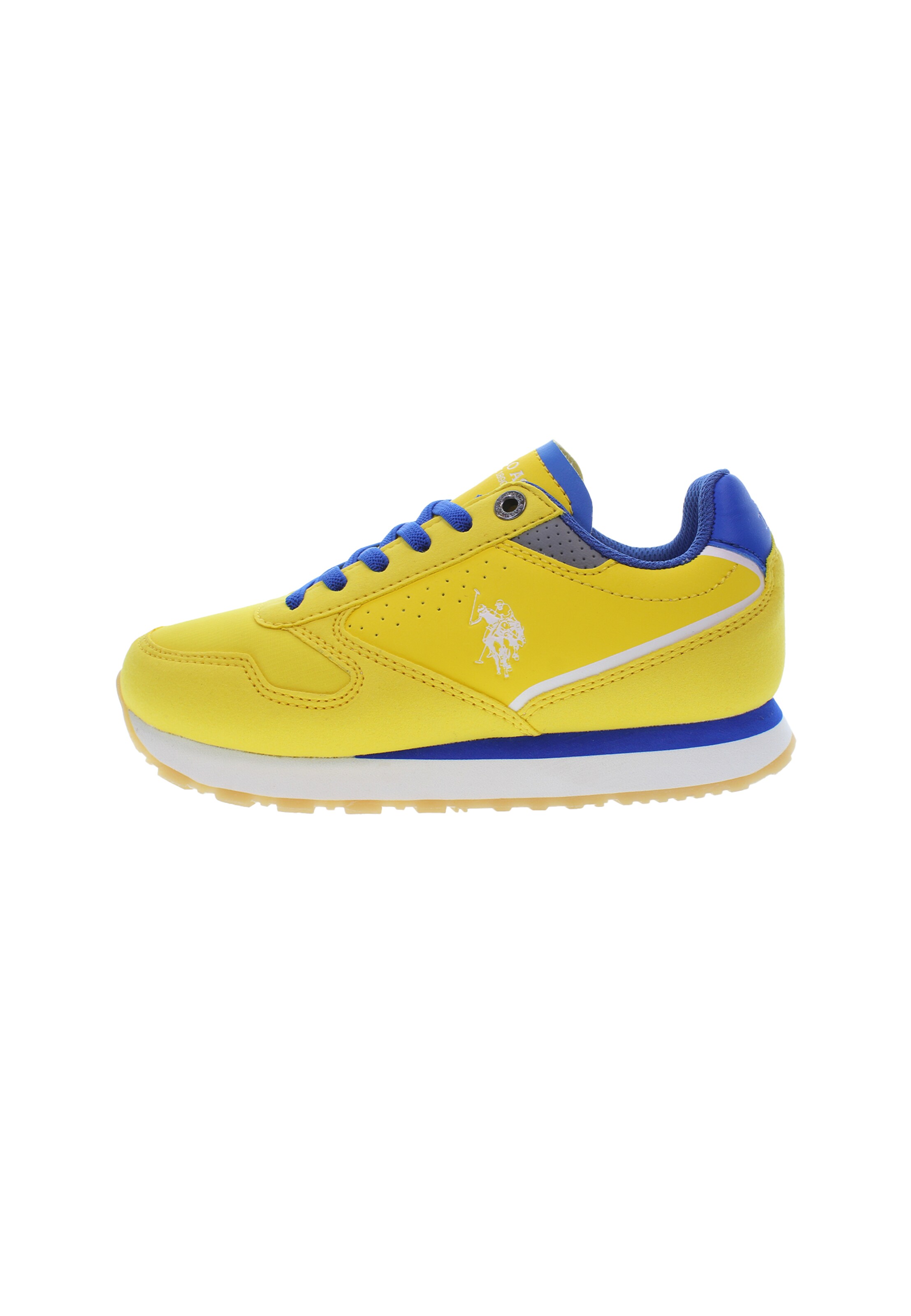 Sneaker 'NOBIK001K/5YN1' di U.S. POLO ASSN. in giallo: frontale