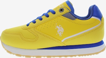 U.S. POLO ASSN. Sneakers 'NOBIK001K/5YN1' in Yellow: front