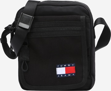 Borsa a tracolla 'Mission' di Tommy Jeans in nero: frontale