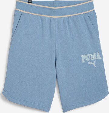 Regular Pantalon 'SQUAD' PUMA en bleu : devant