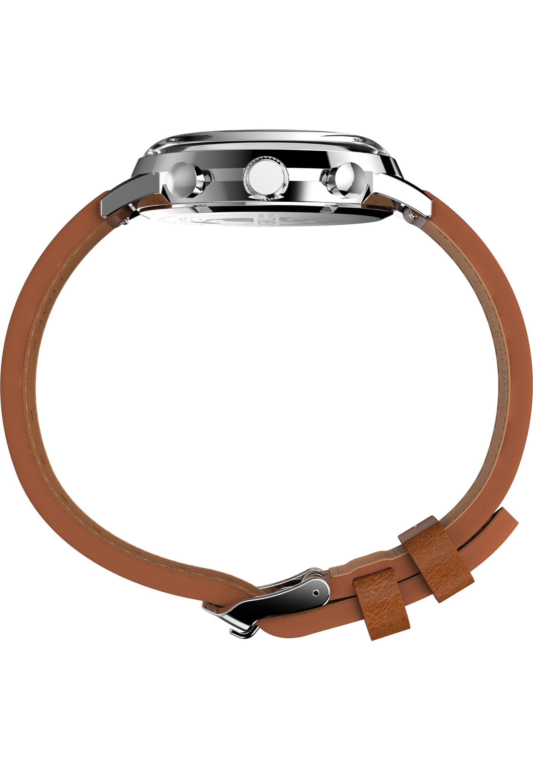 Montre à affichage analogique 'Marlin' TIMEX en marron