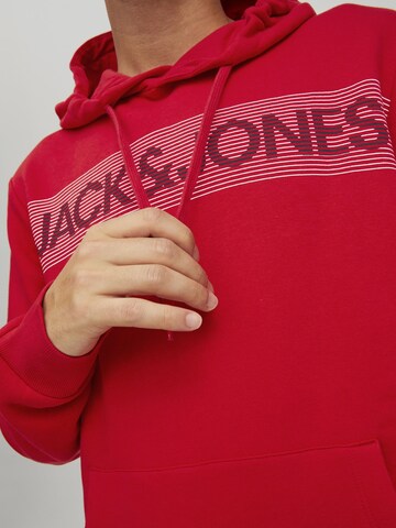 JACK & JONES Sweatshirt i rød