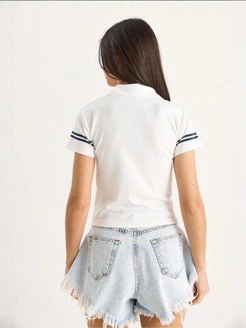 Maglietta di Bianco Lucci in bianco