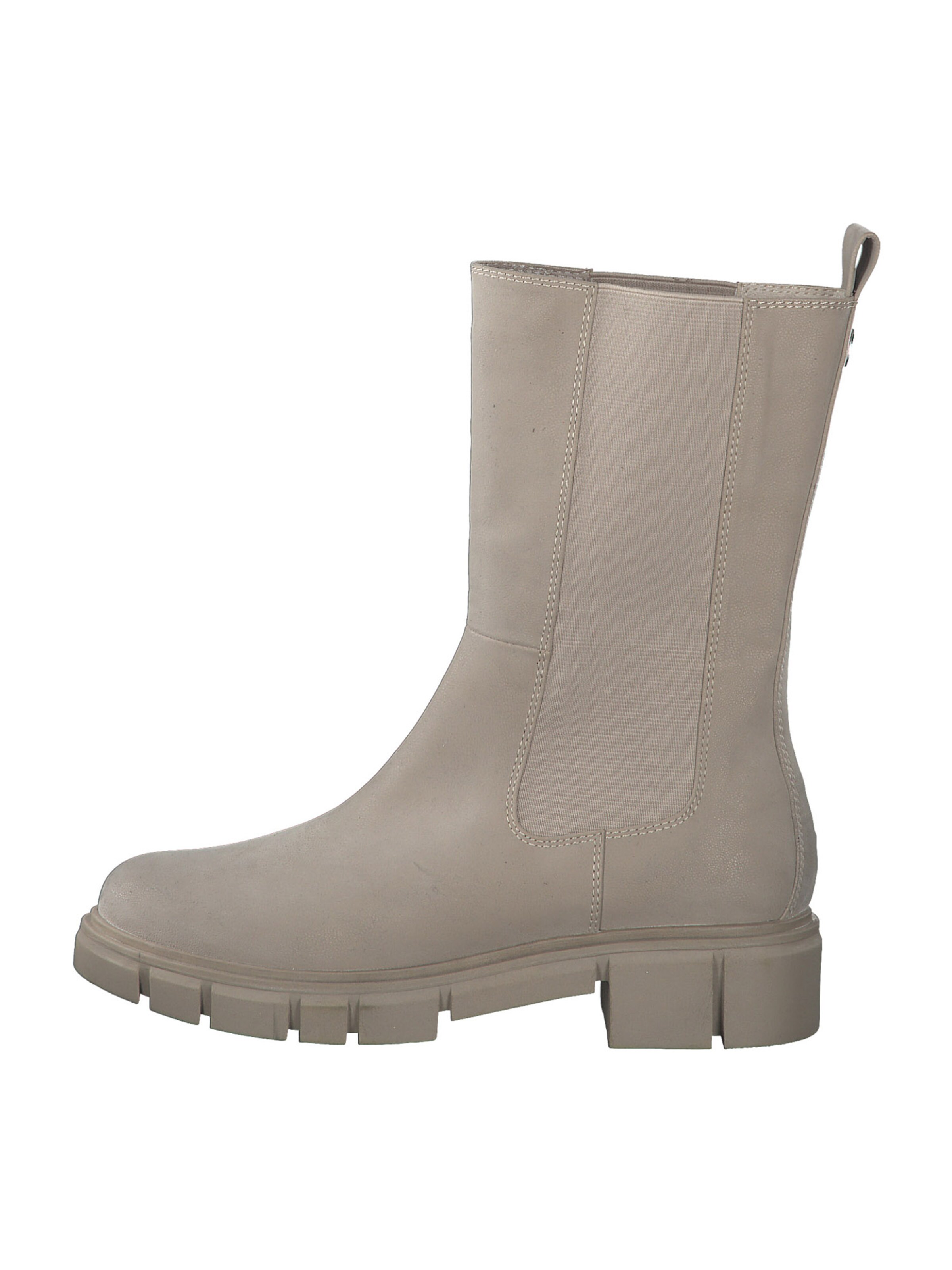 MARCO TOZZI Chelsea boots in Beige