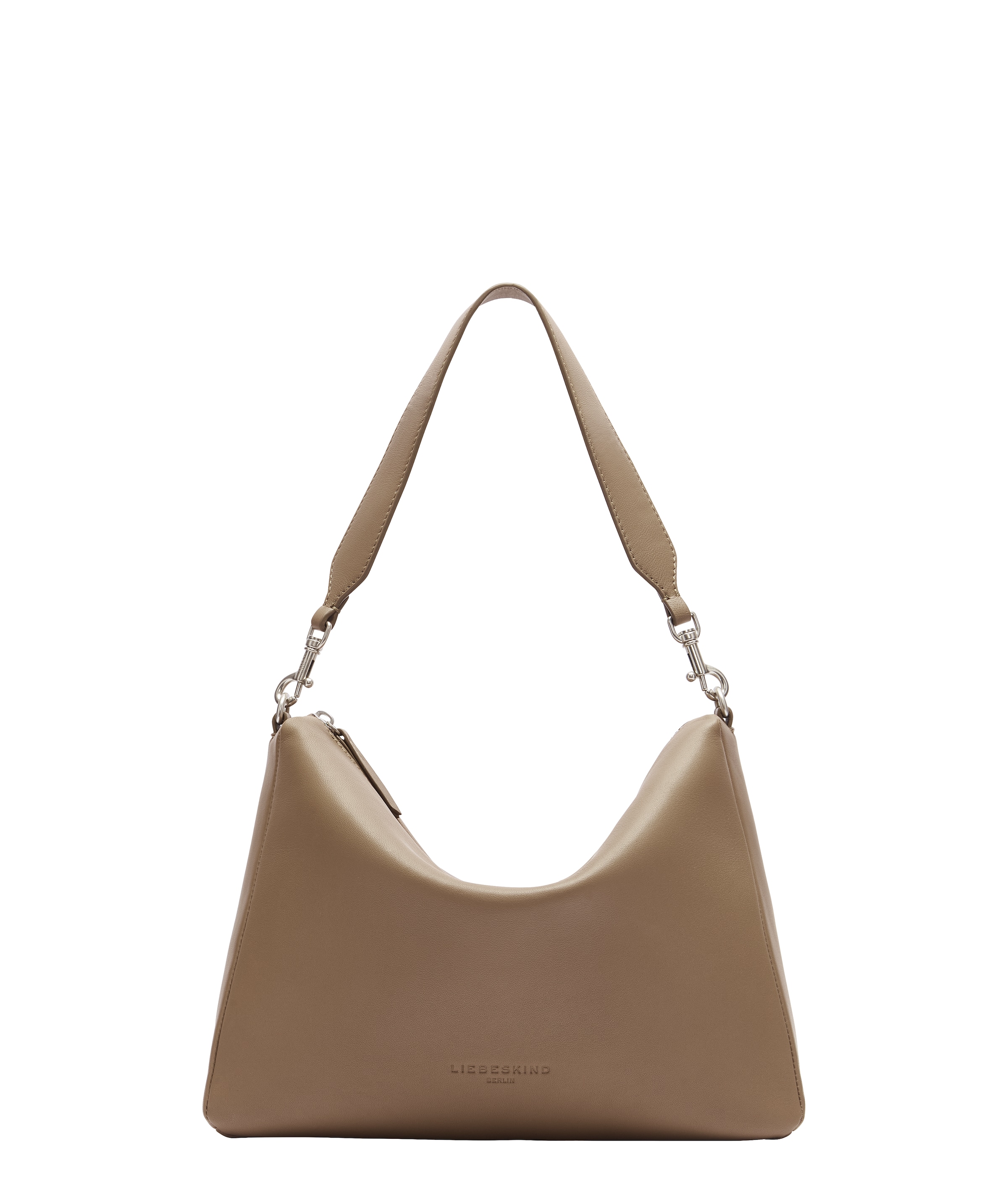 Liebeskind Berlin Shoulder Bag in Brown: front