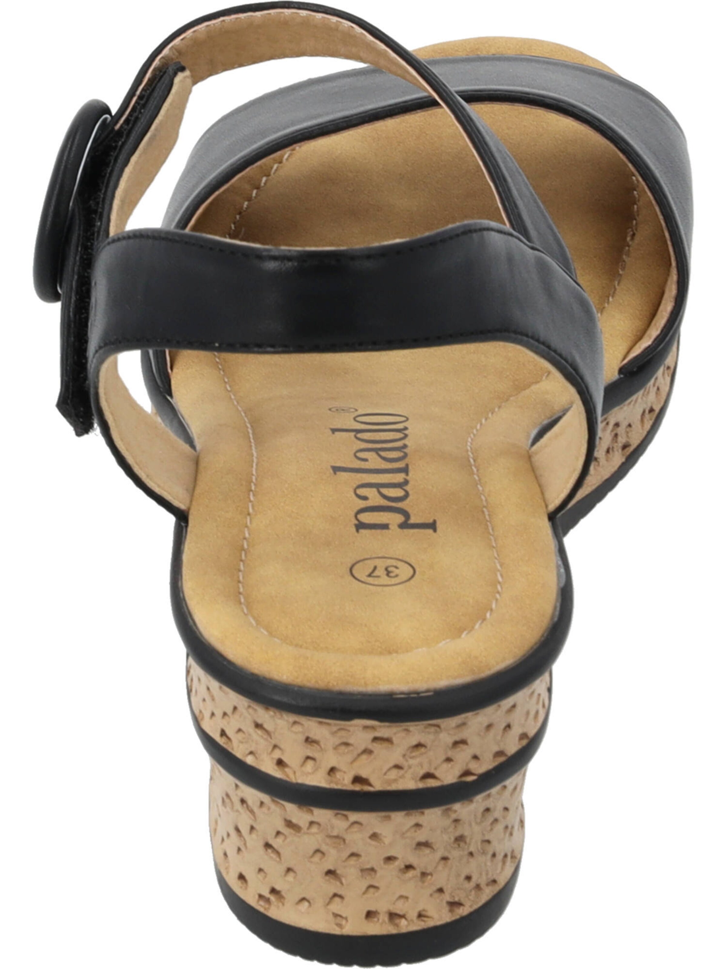 Palado Sandalen met riem 'Helys' in Zwart